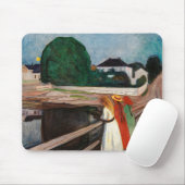Tapis De Souris Edvard Munch - Les filles sur le pont (Avec souris)