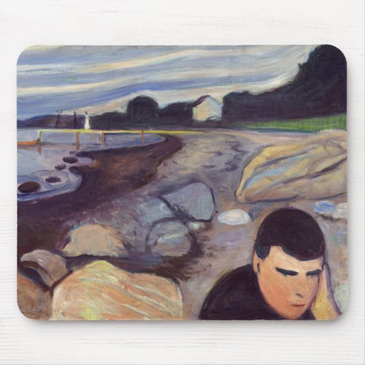 Tapis De Souris Edvard Munch - Melancholy (Devant)