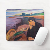 Tapis De Souris Edvard Munch - Melancholy 1894 (Avec souris)