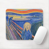 Tapis De Souris Edvard Munch - The Scream 1895 (Avec souris)