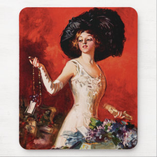 Tapis De Souris Edwardian Glamor Girl