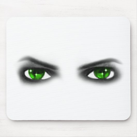 Tapis De Souris Eerie Green Eyes (Devant)