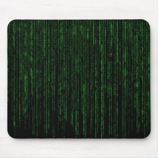 Tapis De Souris Effet Matrice Cool (Devant)