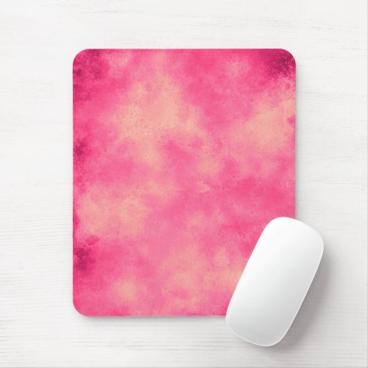 Tapis De Souris Effet nuage de sable rose Mouse Mouse (Avec souris)