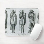 Tapis De Souris Effigies de chevalier Templars (Avec souris)
