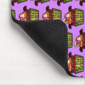 Tapis De Souris Éffrayant Halloween Cupcake (Coin)