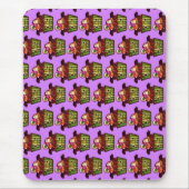 Tapis De Souris Éffrayant Halloween Cupcake (Devant)