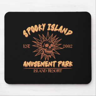 Tapis De Souris Éffrayant Island Est 2002 Parc d'attractions Honde