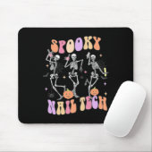 Tapis De Souris Éffrayant Nail Tech Funny Skeleton Nail Tech Hallo (Avec souris)