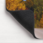 Tapis De Souris Egg Harbour, WI automne saison avec chariot (Coin)