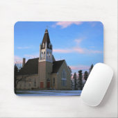 Tapis De Souris Église Mousepad de pays (Avec souris)