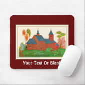 Tapis De Souris Église russe de Blagoveshchenskoye (Avec souris)