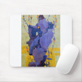 Tapis De Souris Egon Schiele Fleurs stylisées (Avec souris)