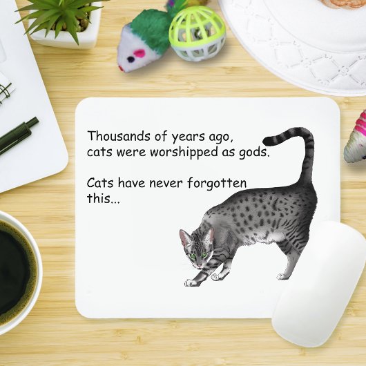 Tapis De Souris Egyptian Grey Tabby
