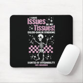 Tapis De Souris Ehlers-danlos Sensibilisation Skeleton Problèmes D (Avec souris)