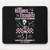 Tapis De Souris Ehlers-danlos Sensibilisation Skeleton Problèmes D (Devant)