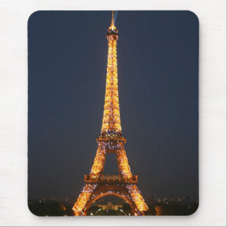 Tapis De Souris Eiffel la nuit