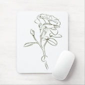 Tapis De Souris Eine Rose für die Liebste.... (Avec souris)