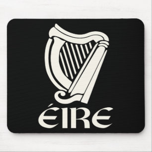 Tapis De Souris Eire Gaelic Irlande Eireann Irish Pride Harp St Pa