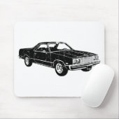 Tapis De Souris EL 1977 de Chevrolet Camino (Avec souris)