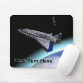 Tapis De Souris El Al Space Shuttle (Avec souris)
