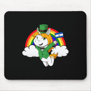 Tapis De Souris El Salvador Drapeau fièrement salvadorien St. Patr