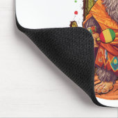 Tapis De Souris El Squatcho Bigfoot avec Maraca, Sombrero et Ponc (Coin)