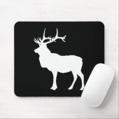 Tapis De Souris Élan blanc (Avec souris)