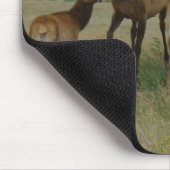 Tapis De Souris Élans et veaux de la vache E44 (Coin)