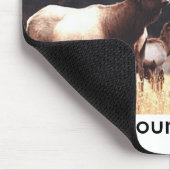 Tapis De Souris Élans, MAISONS de PAYS d'ÉLANS, www.elkcou… - (Coin)