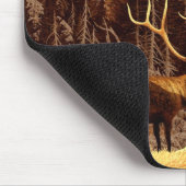 Tapis De Souris Élans Taureau (Coin)