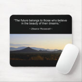 Tapis De Souris Eleanor Roosevelt Future Citation Mousepad (Avec souris)