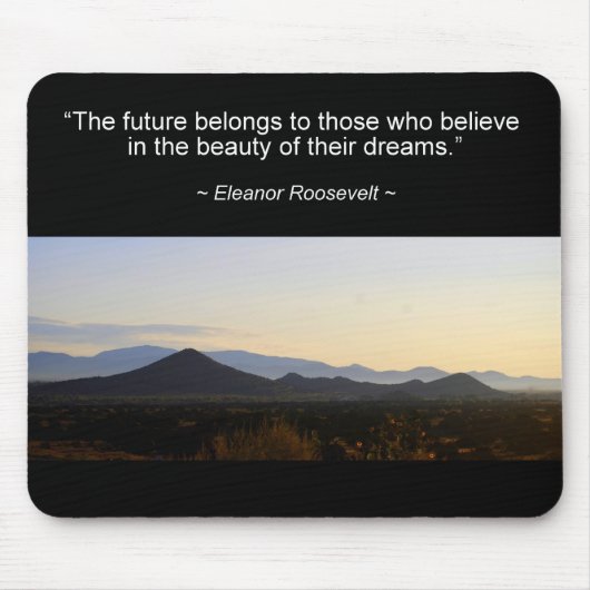 Tapis De Souris Eleanor Roosevelt Future Citation Mousepad (Devant)