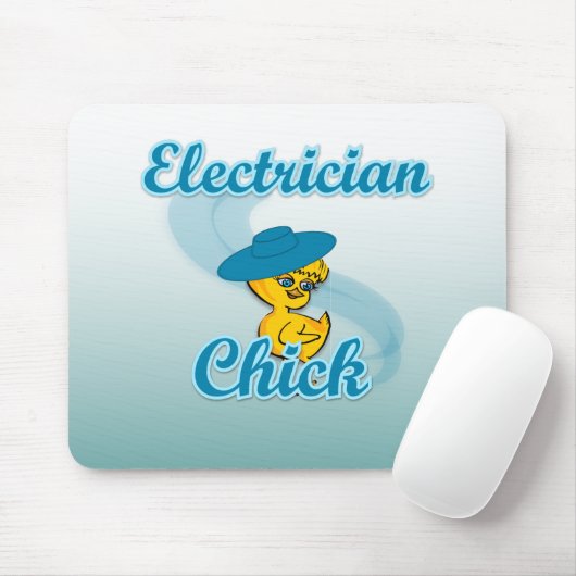 Tapis De Souris Électricien Chick #3 (Avec souris)