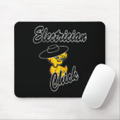 Tapis De Souris Électricien Chick #4 (Avec souris)