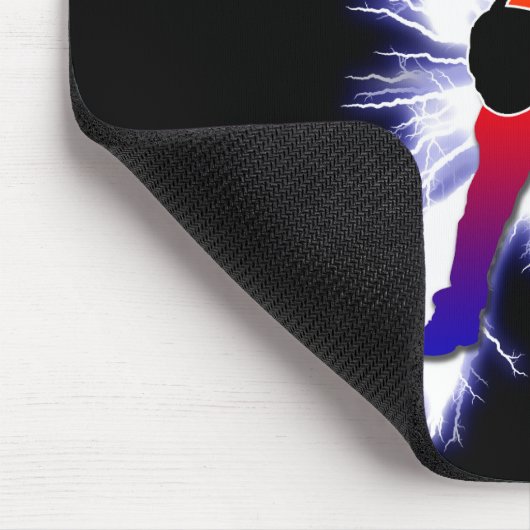 Tapis De Souris Électrification graphique du lecteur de basse (Coin)