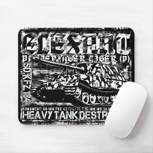 Tapis De Souris Elefant Mousepad (Avec souris)