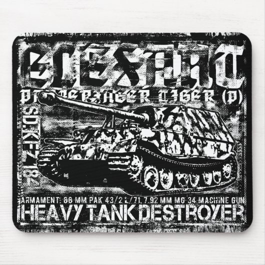 Tapis De Souris Elefant Mousepad (Devant)