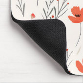 Tapis De Souris Élégance Coquelicot (Coin)