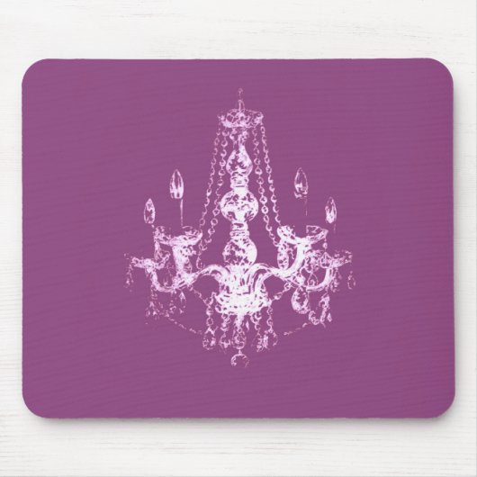 Tapis De Souris Élégance du lustre ~ Mousepad (Devant)