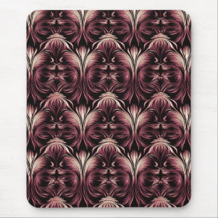 Tapis De Souris Élégance florale gothique