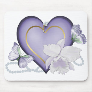 Tapis De Souris Élégance orchidée