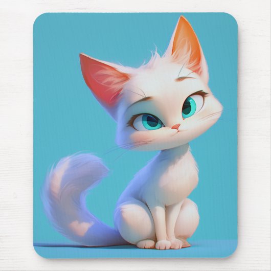 Tapis De Souris Élégance Purr-fect (Devant)