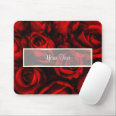 Tapis De Souris Élégance Red Rose (Avec souris)