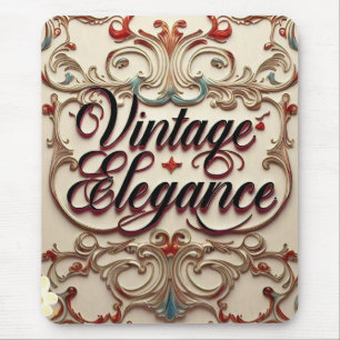 Tapis De Souris "Élégance Vintage redéfinie"