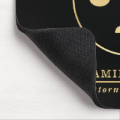 Tapis De Souris Elégant avocat Gold & Black (Coin)