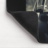 Tapis De Souris Élégant bâton d'argent sur selle d'équitation angl (Coin)