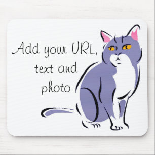Tapis De Souris Élégant chat