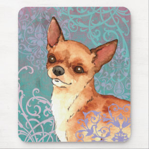 Tapis De Souris Elégant Chihuahua