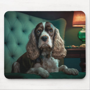 Tapis De Souris Elégant Cocker Spaniel Classic Portrait Design
